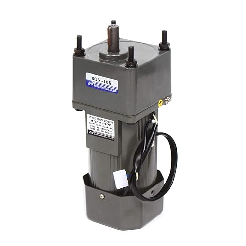 Miniatura 235 de Motor reductor de engranajes variable ajustable de 250W 10K AC110V 135RPM con controlador de velocidad para la industria