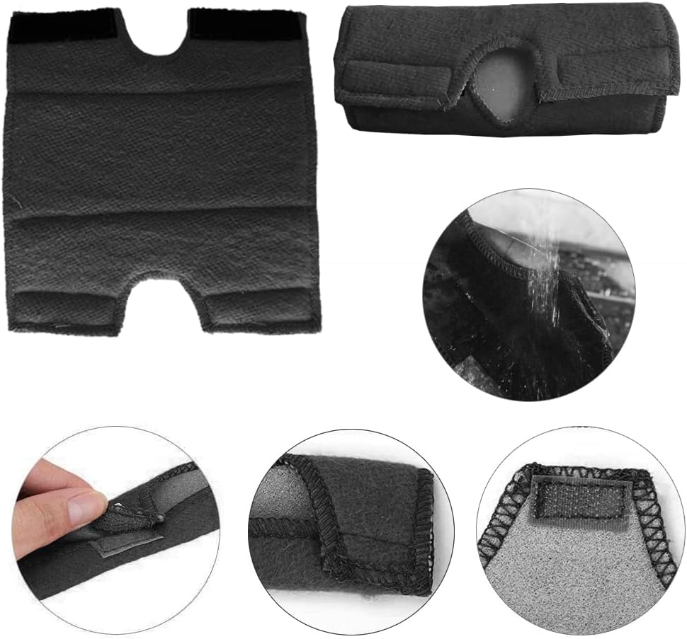 10pcs Welding Helmet Rear Sweatband, Air Cushion Sweatband, Soft and Comfortable, Welding Helmet Rear Sweatband (Black)