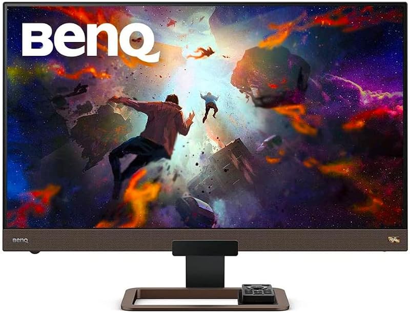 Monitor 4K BenQ EW3280U de 32 pulgadas | IPS | Multimedia con conectividad HDMI parlantes HDR Eye-Care integrados y modos de audio personalizados