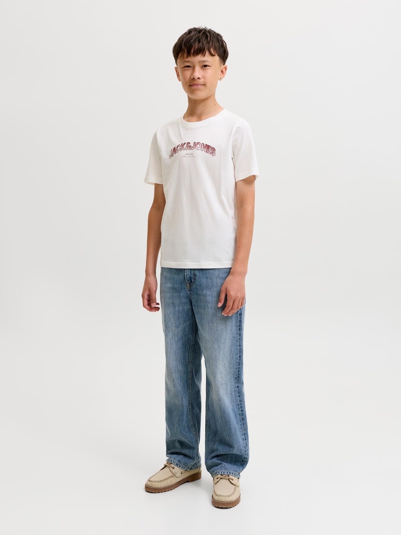 JACK & JONES JJIALEX Jjoriginal AKM 282 Jnr Jeans Baggy Fit Boys
