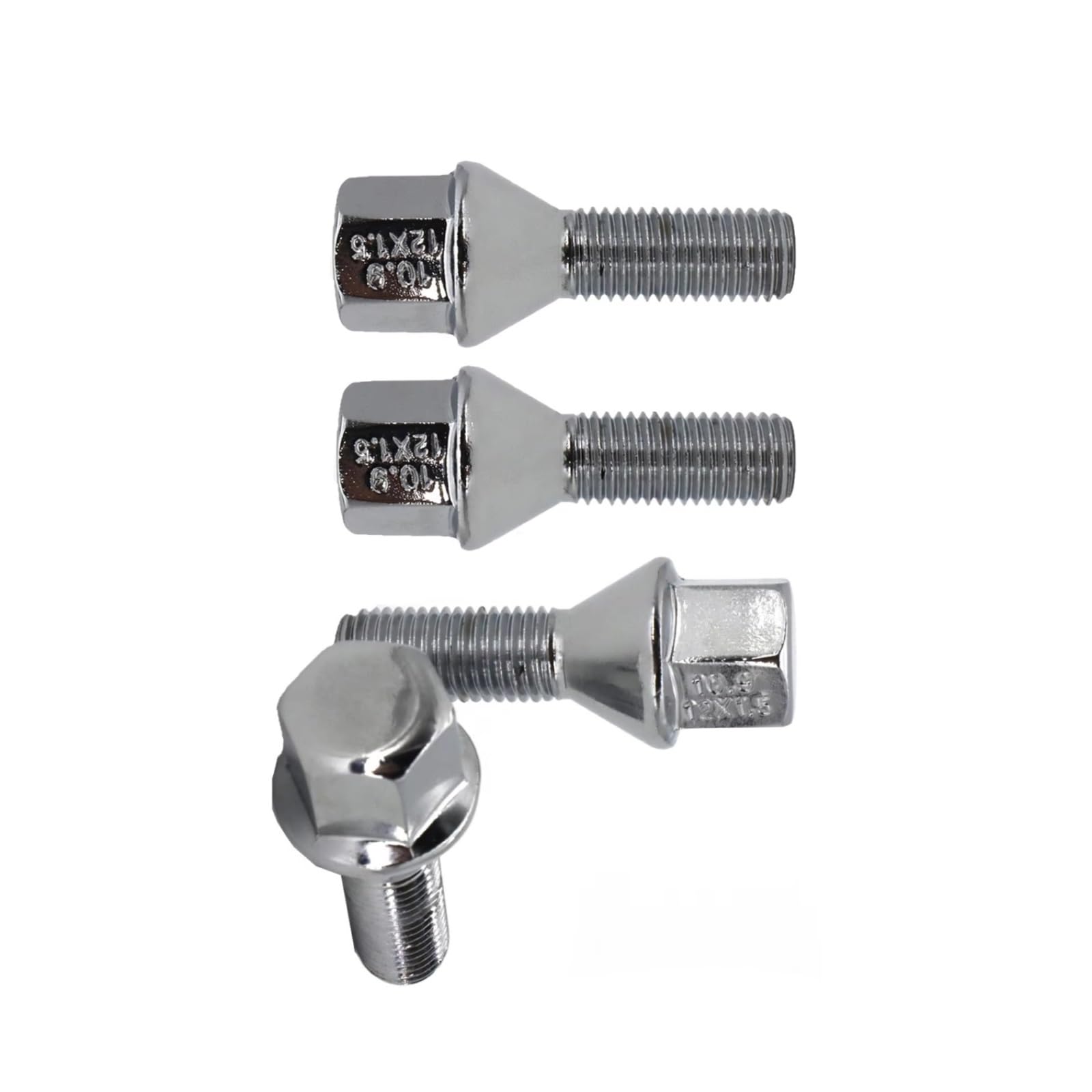 Pernos de rueda con asiento hexagonal de 17 mm y rosca M12x1,5 para chasis E60 y E64 7