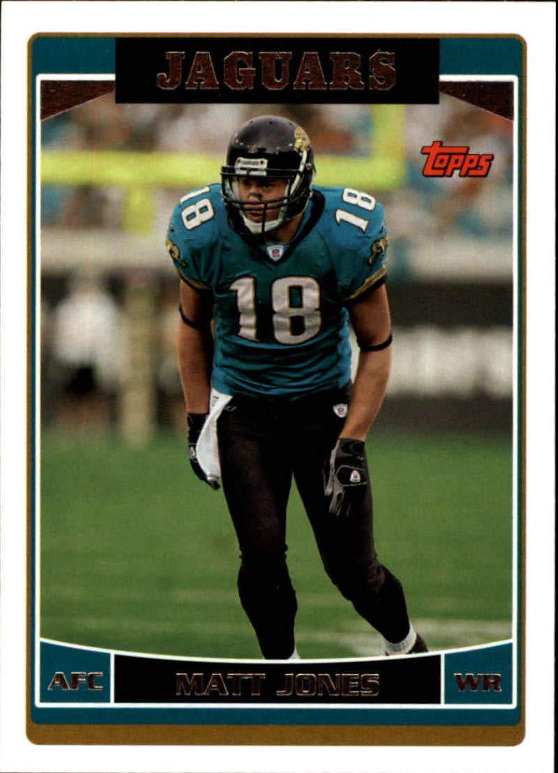 Amazon.com: 2006 Topps Football #184 Matt Jones Jacksonville