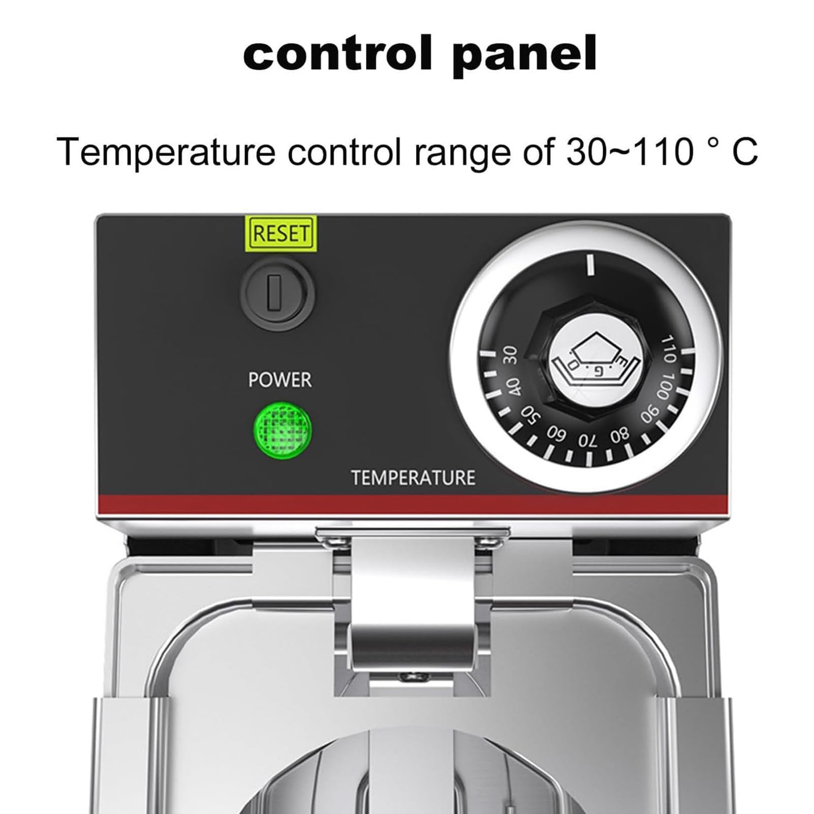 Set per Cucina di Pasta Elettrico con Inserto a Doppio Cestello a Rete, Temperatura Regolabile 30–110°C, Cuocipasta Automatico con Spegnimento per Casa e Cucina Commerciale