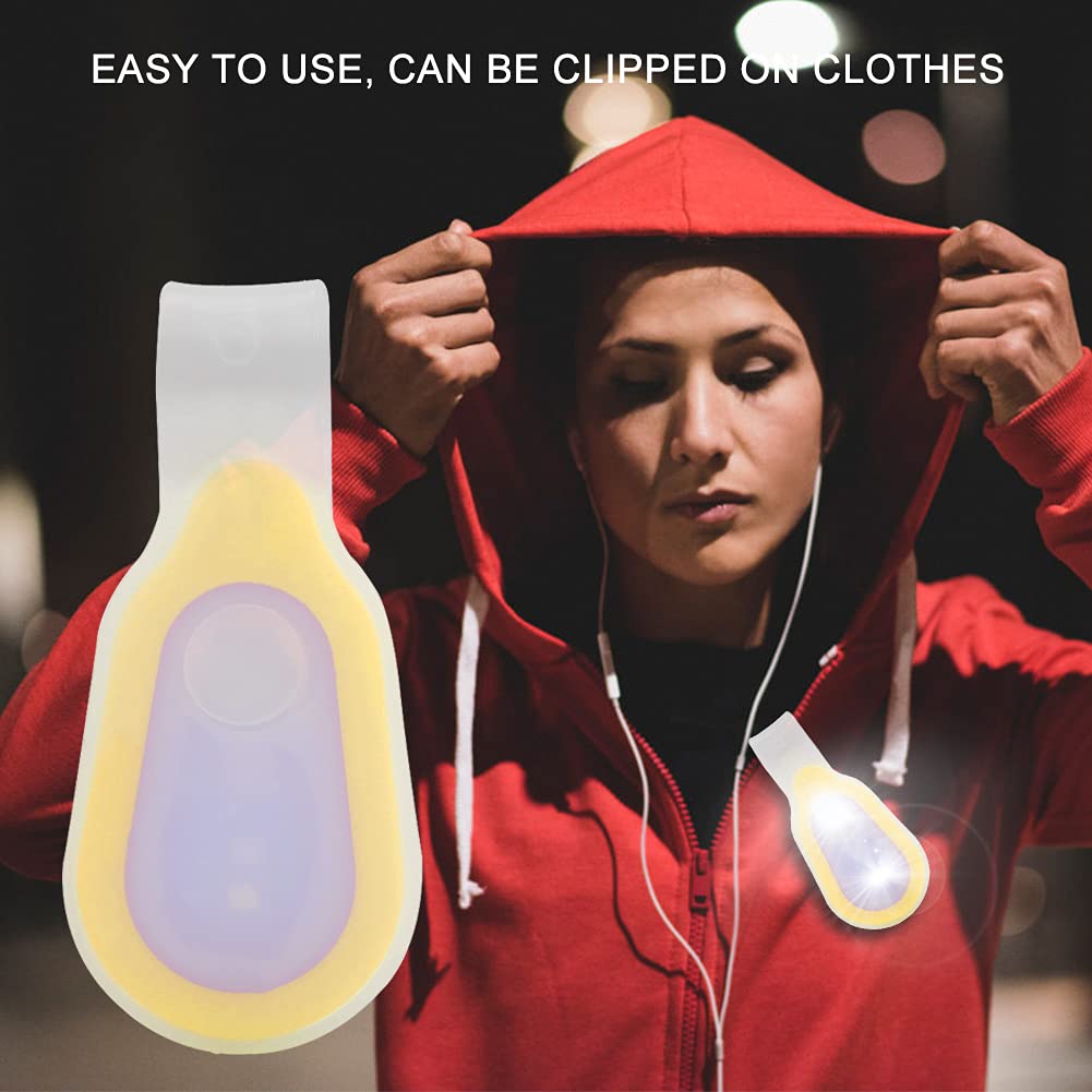 Luz De Seguridad LED Con Clip Para Actividades Nocturnas – Ideal Para Correr, Pasear Perros O Trabajar De Noche