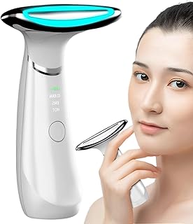 Dispositivo de elevação do pescoço,Máquina portátil de aperto de pele de alta frequência | Dispositivo facial massageador de pescoço lifting firmador ferramenta de cuidados com a pele, produtos de Bc