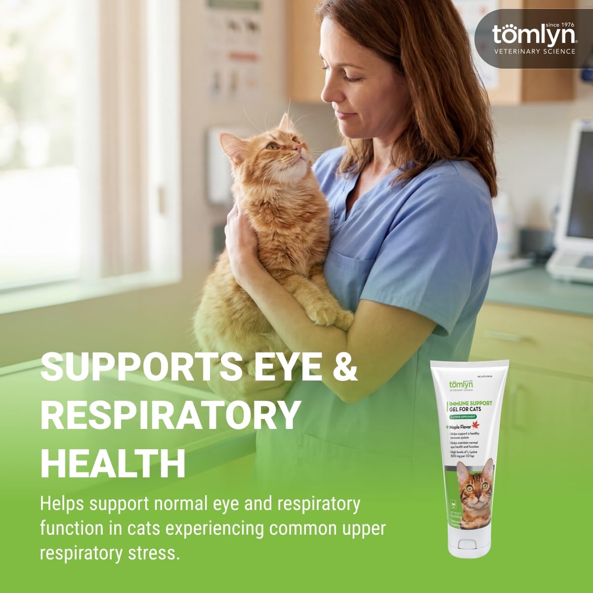 Tomlyn L-Lysine, Maple Immune Support Gel for Cats, 5 oz — Amazon image 3