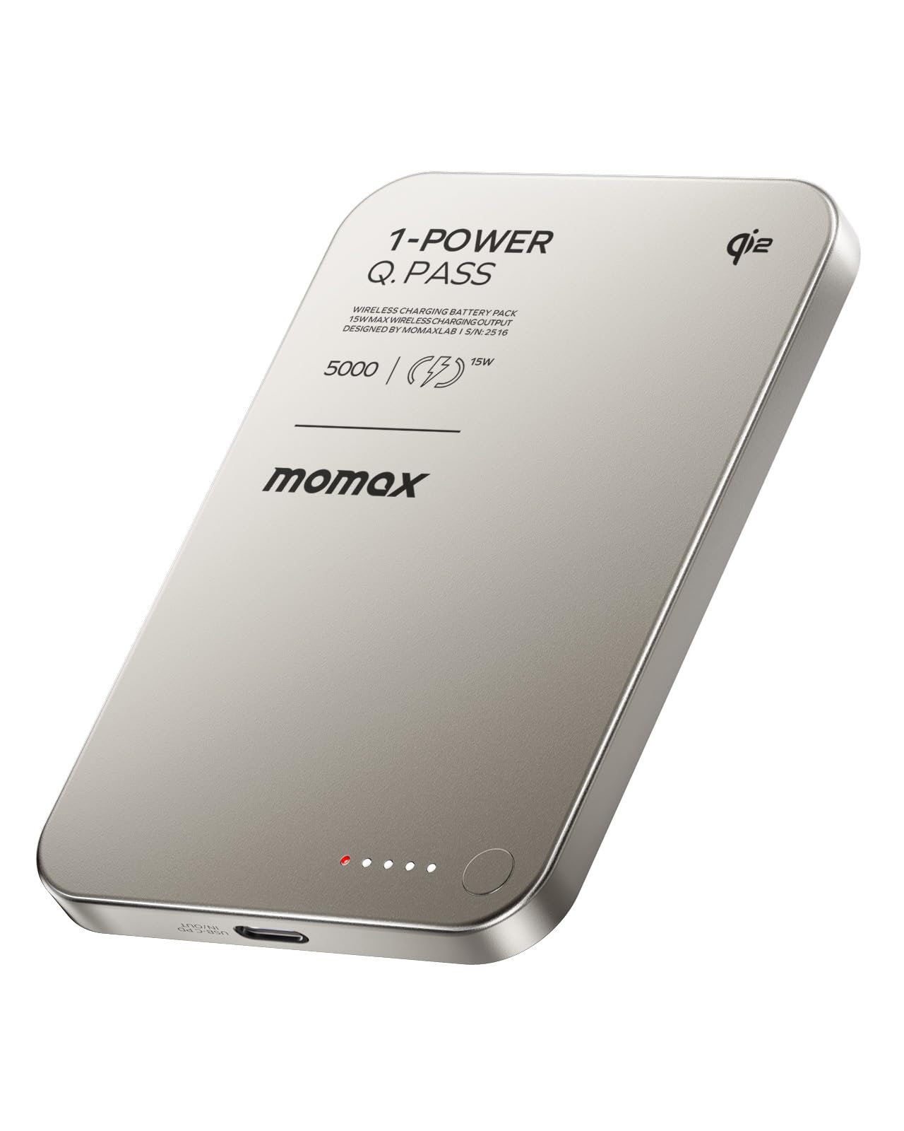 Amazon | MOMAX Qi2 モバイルバッテリー マグセーフ 5000mAh 薄型 小型