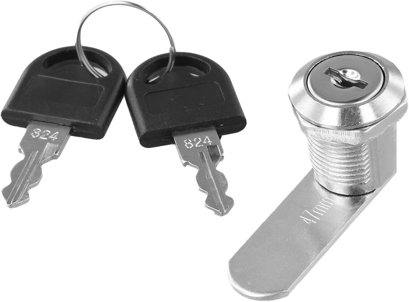 Zinc Alloy Cam Lock for Cabinet Drawer Mailbox Locker Cupboard, Security Lock with 2 Keys for Wood Metal Glass Doors, Office Home Storage Solution, 16/20/25/30mm Diameter(20mm)