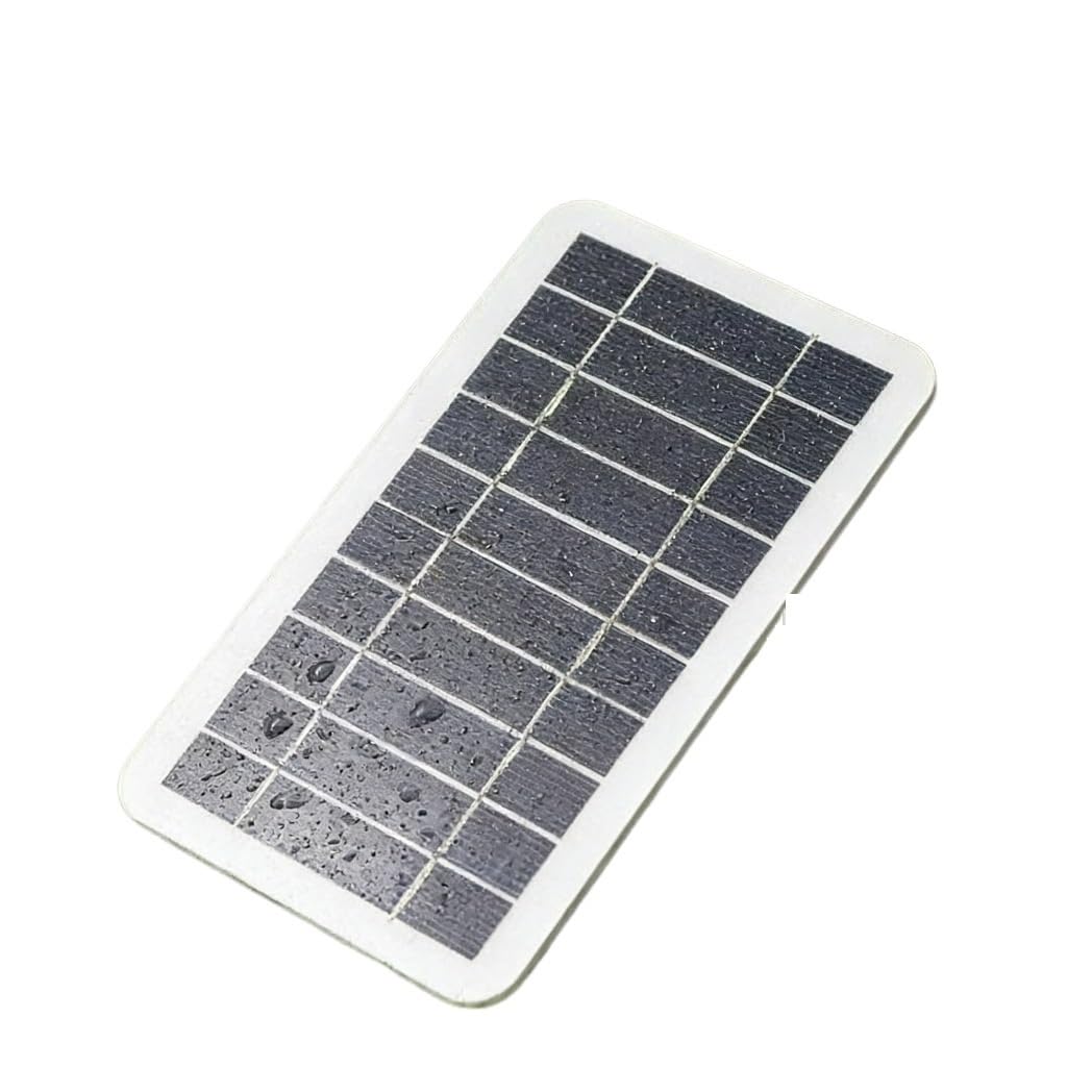 Panel solar portátil 5V 5W cargador USB impermeable para teléfonos móviles