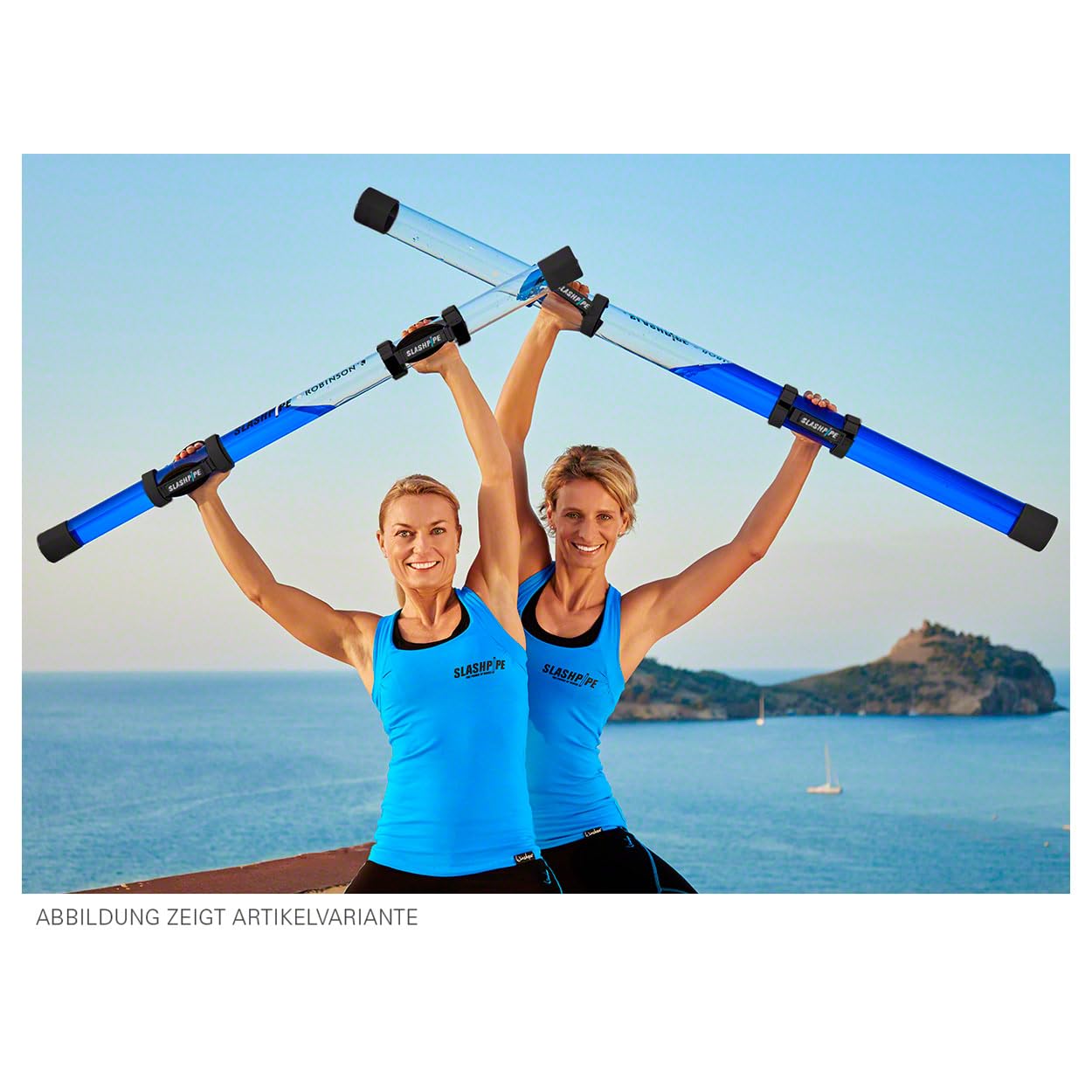 Fit | Kraftausdauertraining für Fortgeschrittene | Group-Fitness & Personal-Training | Ähnelt Langhanteltraining | Inkl. Handschlaufen & Endkappen