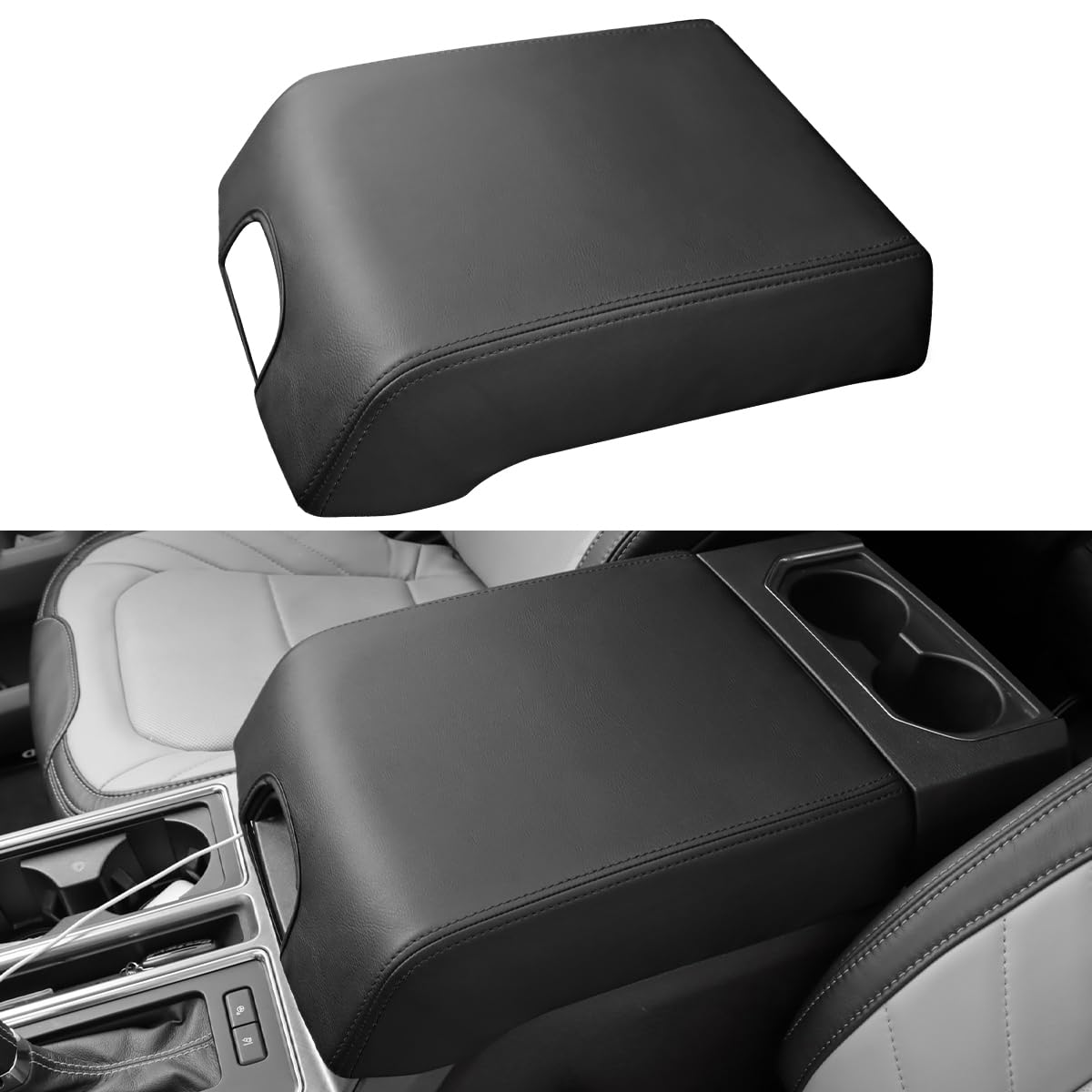 INTGET Center Console Cover for Ford F-150 Accessories 2015-2020