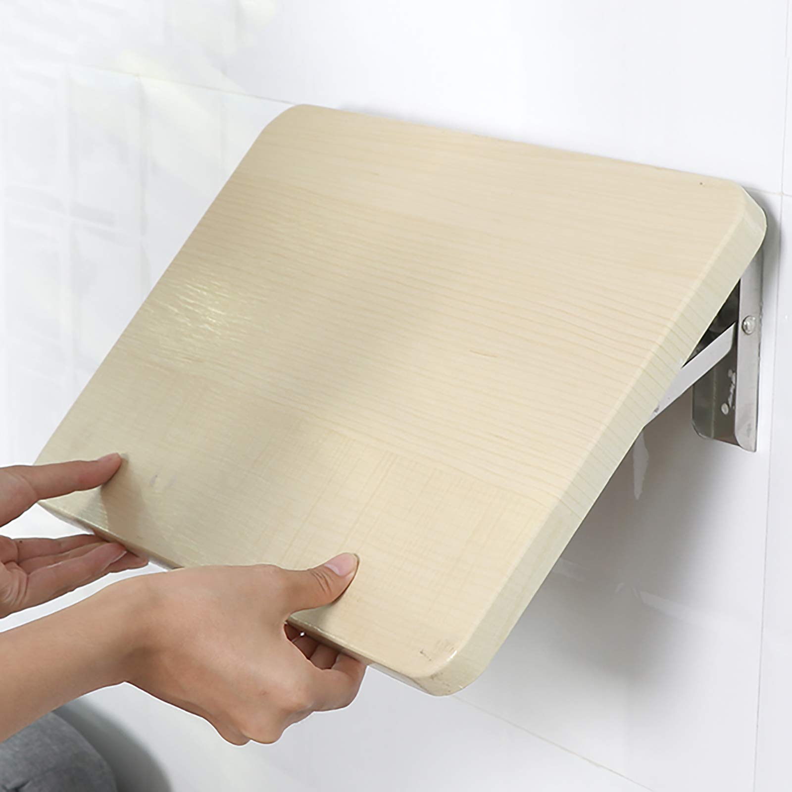 Table murale rabattable et bureau flottant gain de place 60 kg