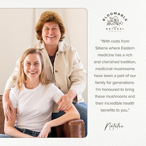 Miniatura 7 de Cápsulas Cordyceps de hongos de Bloomable I Energy and Endurance (120 cápsulas)