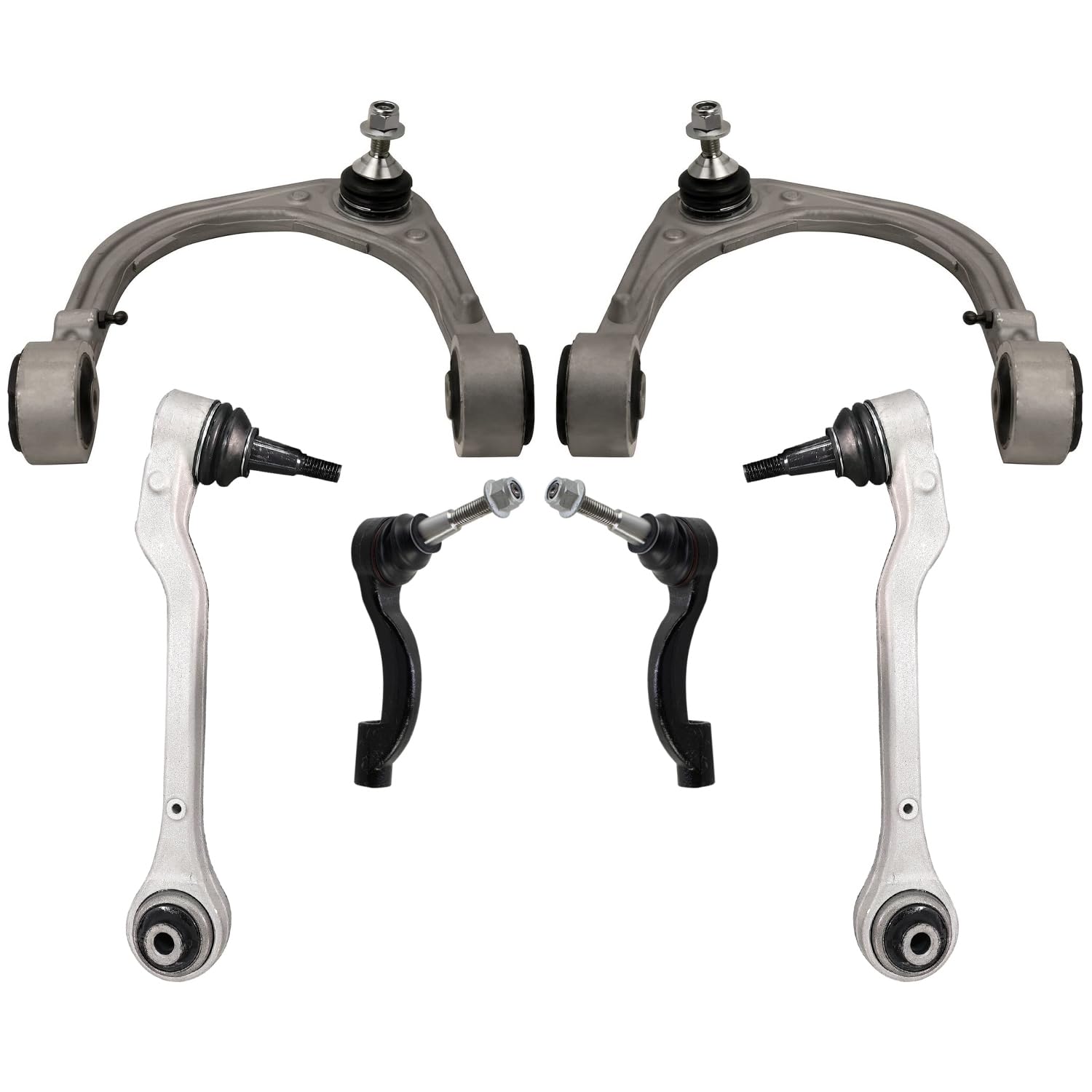 Detroit Axle - RWD 6pc Front Control Arms Kit for 2014 2015 Cadillac CTS, 4