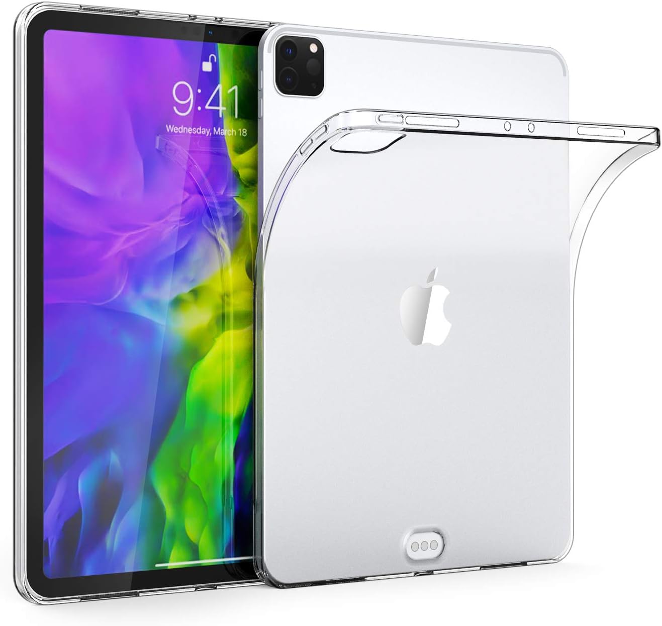 Clear case for iPad Pro 11 inch 2018 2020 Model (2018 Clear)