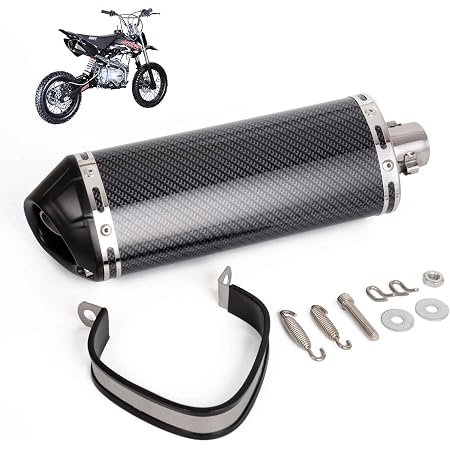 Amazon.com: TC-Motor 38mm Mute Silence Quiet Muffler For 125cc 140cc