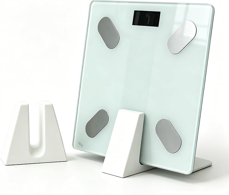 Scale Holder for Bathroom, 1PC Desktop Scale Storage Stand, Floor Holder for Digital Body Weight Scale, Space-Saving Weight Scale Organizer Rack for Home & Bathroom