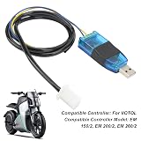 Kabel do programowania USB Programowalny kabel do transmisji danych USB do roweru elektrycznego 115200 Baudios kabel programowania USB do kontrolera VOTOL EM 150/2 EM 200/2 EM 260/2