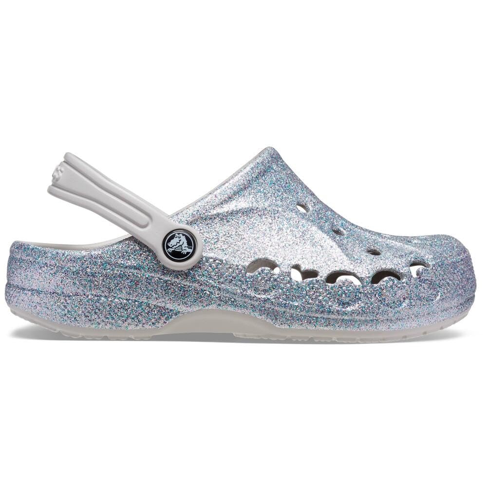 Crocs Unisex-Child Baya Glitter Clogs K Sil, 12 UK, Silver (B0B9C6TJNZ) Amazon Price History, Amazon Price Tracker