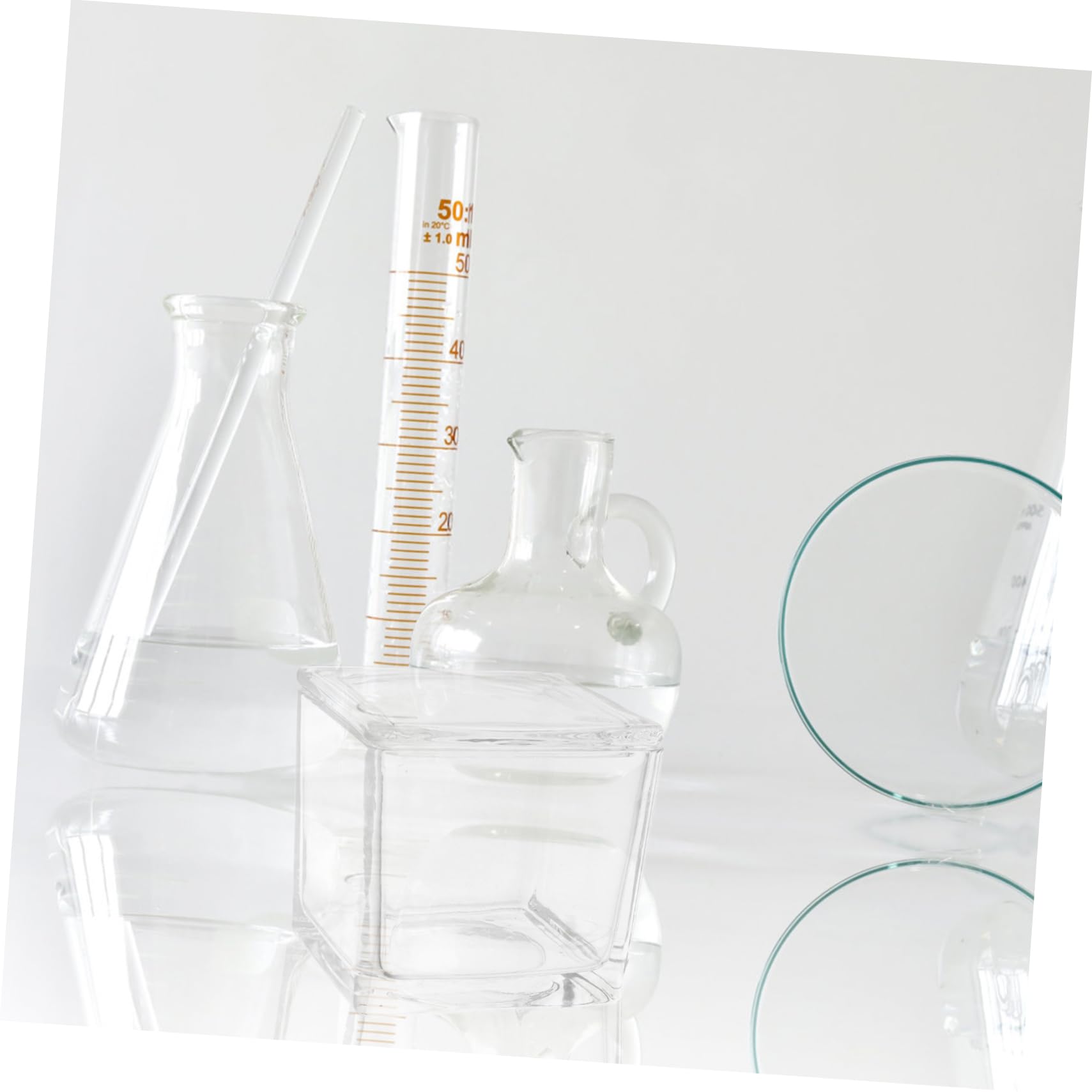 Cylindre de Coloration pour Lames de Microscope, 30 Pièces, Verre