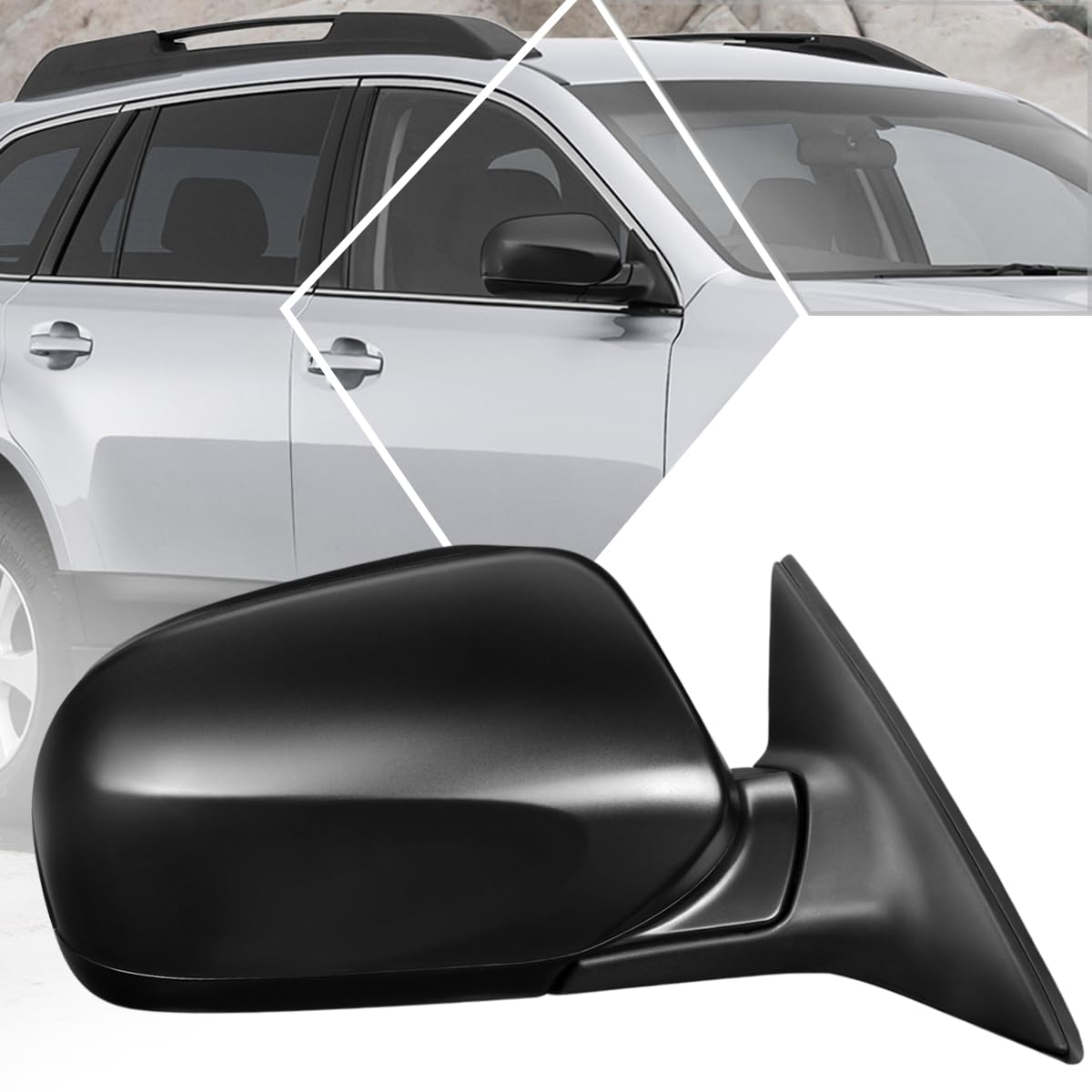 LEGACY/OUTBACK 11-14 MIRROR LH, Power, Manual Folding, Heated - Foto 4