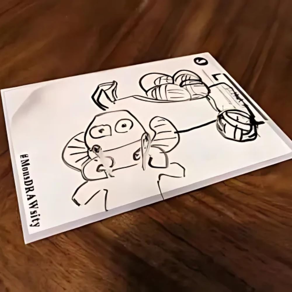 MonsDRAWsity The Board Game: Robots Expansion