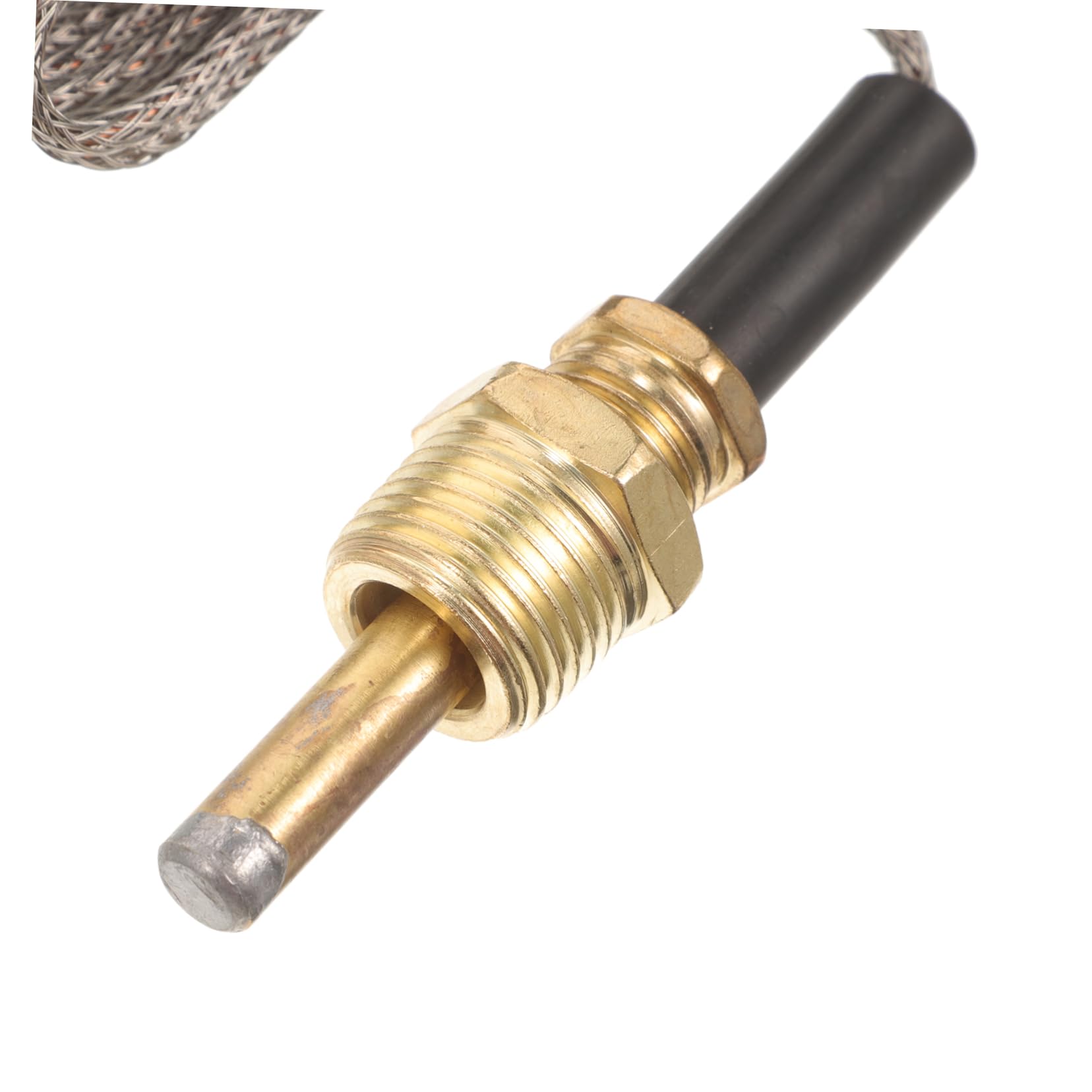 ABOOFAN Misuratore Meccanico Temperatura Acqua 52mm con Sensore Preciso e Affidabile, Strumento in Metallo e Abs per Auto e Veicoli, per Progetti DIY