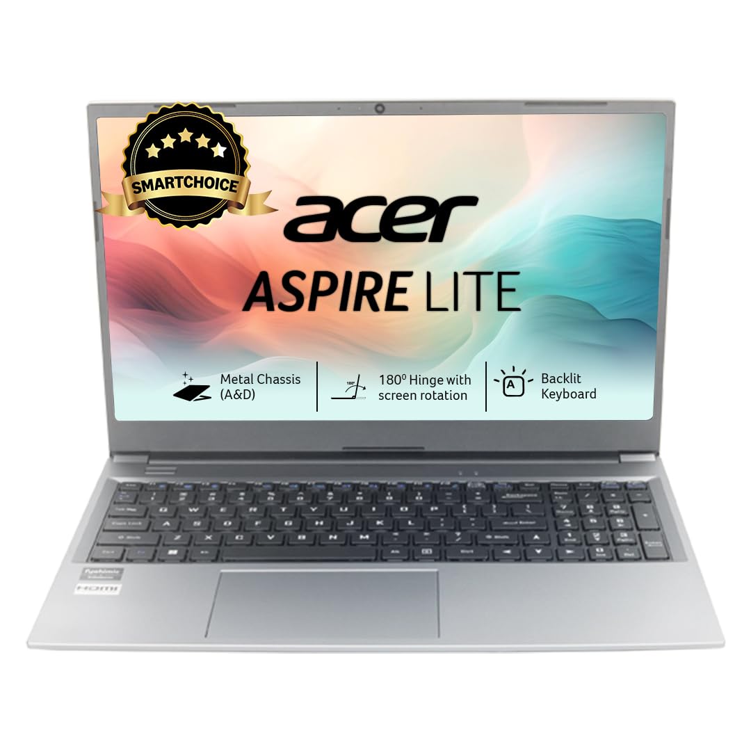 Acer Aspire Lite AL15-41, AMD Ryzen 5, 16GB, 512GB, 15.6" Gray - Image 1