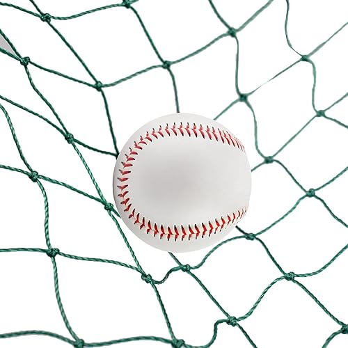 Miniatura 6 de TNZMART Red multifunción para práctica de béisbol, malla de barrera deportiva, red de respaldo de béisbol, 10 x 3 pies, 10 x 30 pies