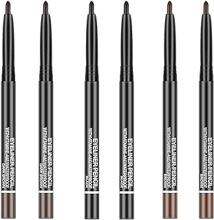 Go Ho Lápices delineadores de ojos negro, mar...