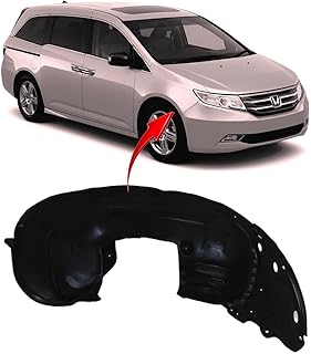FitParts Compatible With Front Right Passenger Side Fender Liner Honda Odyssey 2011-2013 Passenger Van. New, Plastic & Ready to Install. HO1249141 74101TK8A00