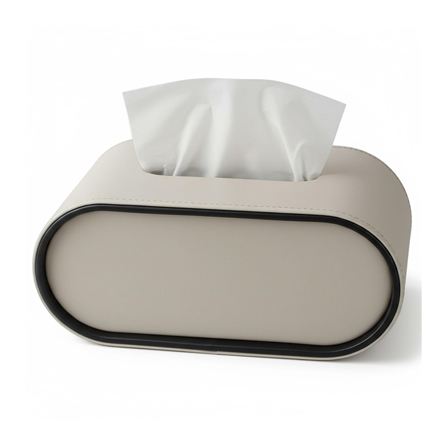 Tissue Dispenser Box Tissue Box Luxury Printed For Living Room Bedroom Tabletop Napkin Organizer Apartment Must Haves(Grey)