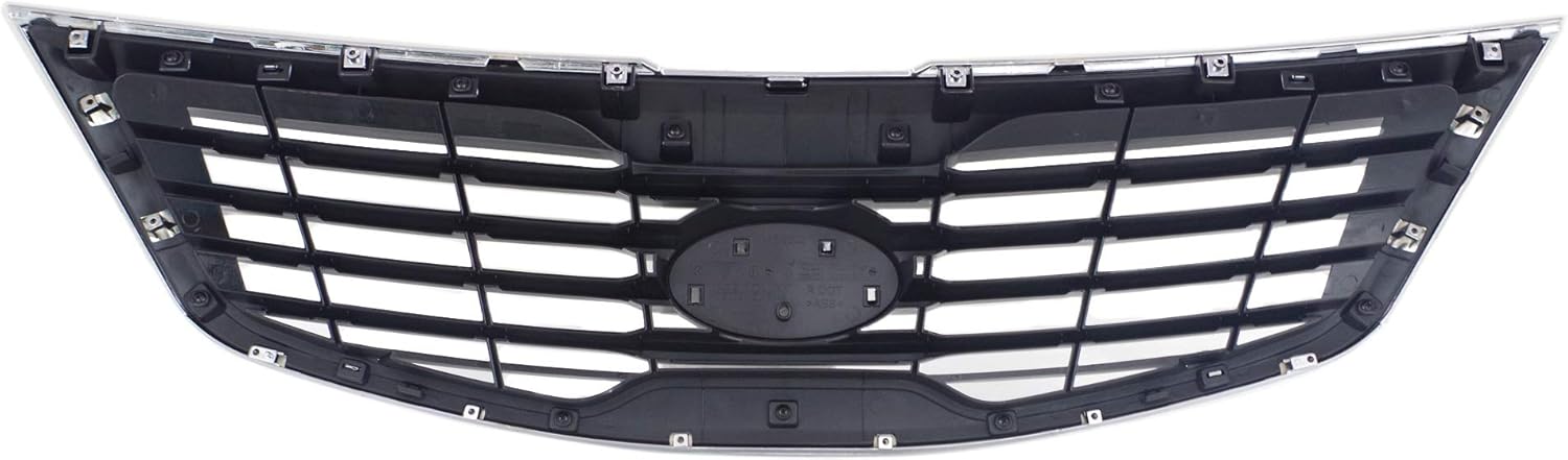 Garage-Pro Grille Assembly Compatible with Kia Sportage 2011-2012 Chrome Shell with Painted Gray Insert KI1200147