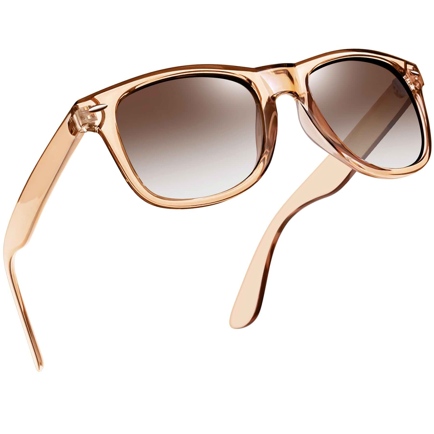 Joopin Square Sunglasses Polarized UV400 Designer Sun Glasses Men Women Oversized, Plastic Frame, Retro, Vintage, Unisex, Trendy Shades for Driving, Party, Fishing, Business, Costume