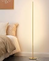 EDISHINE LED állólámpa dimmer funkcióval, 146 cm arany, meleg fehér 3000K, nappali hálószoba iroda 7