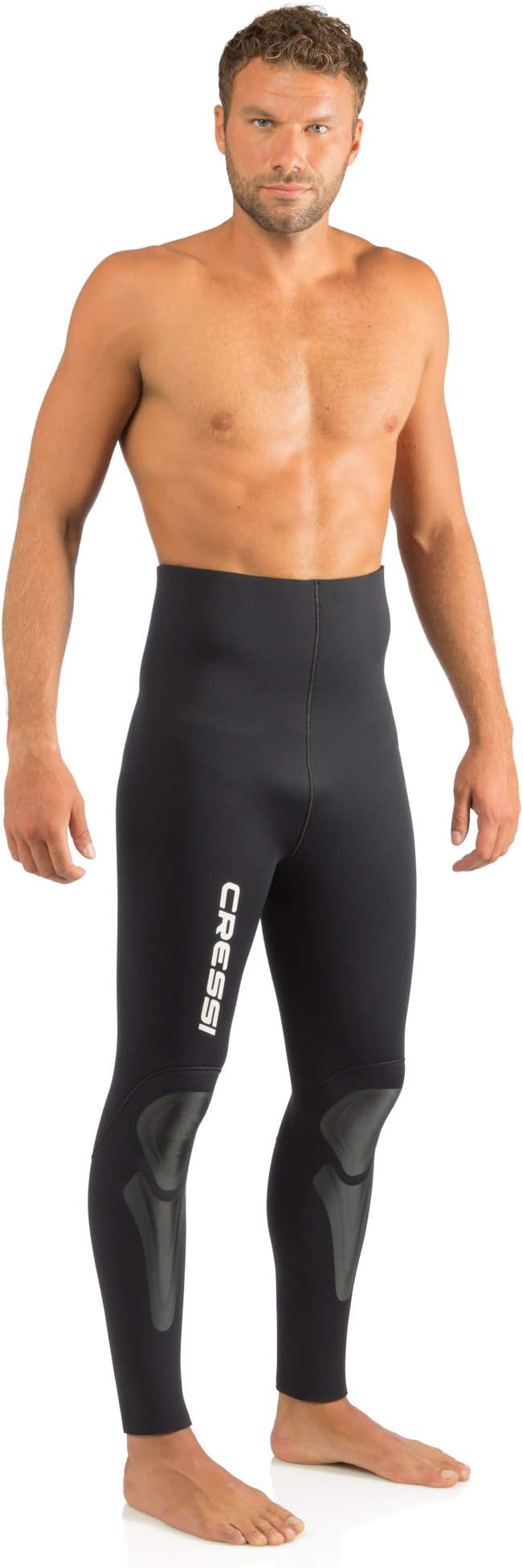 Cressi Apnea 2-pcs Freediving Spearfishing Wetsuit, Jacket & Pants, Loading Chest Pad, Knee Protection, Anatomical Design - Apnea: designed in Italy
