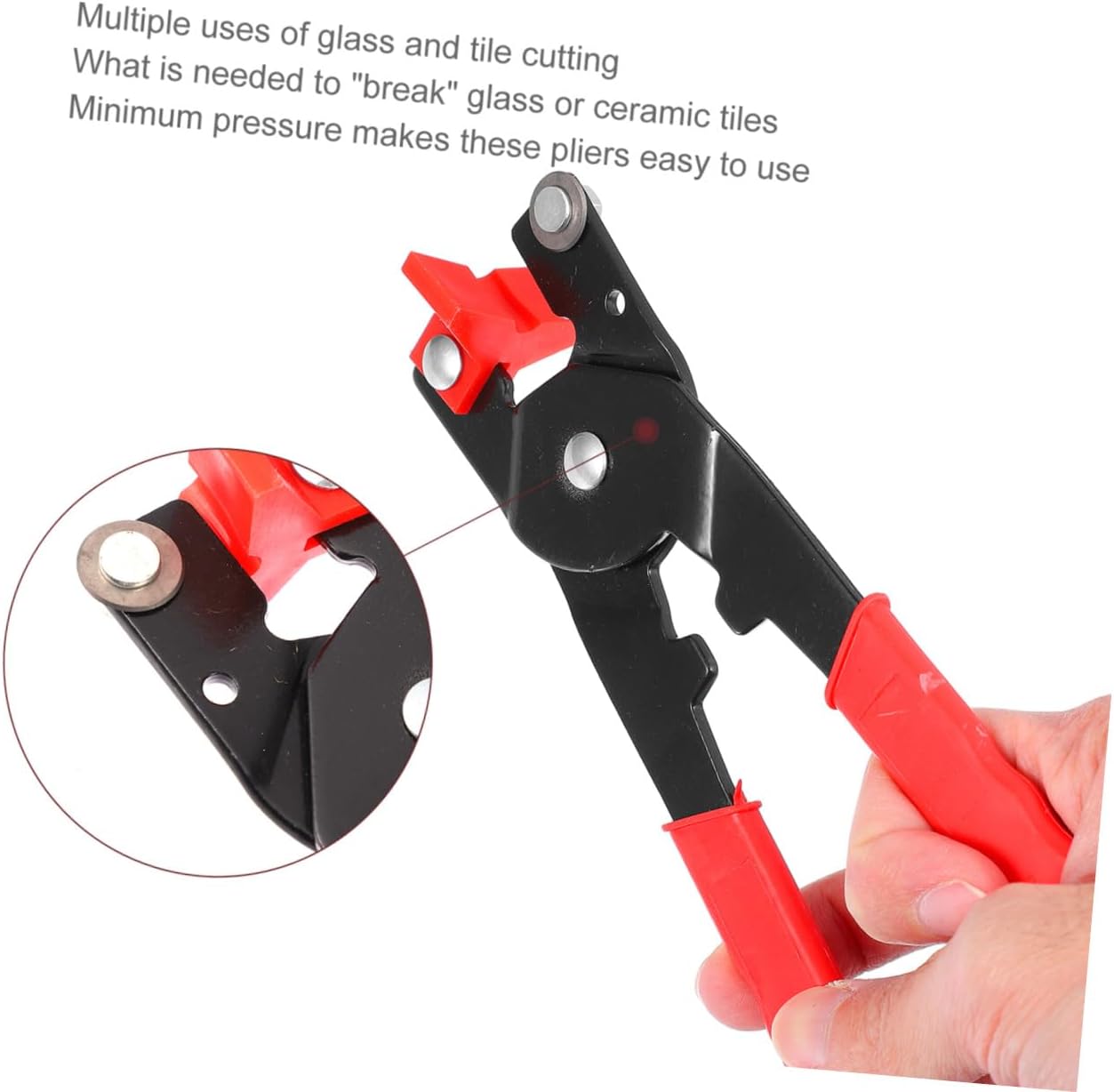 2pcs Diy Tool Tile Chamfering Tool Manual Pliers for Mosaic Tiles Glass and Cutting
