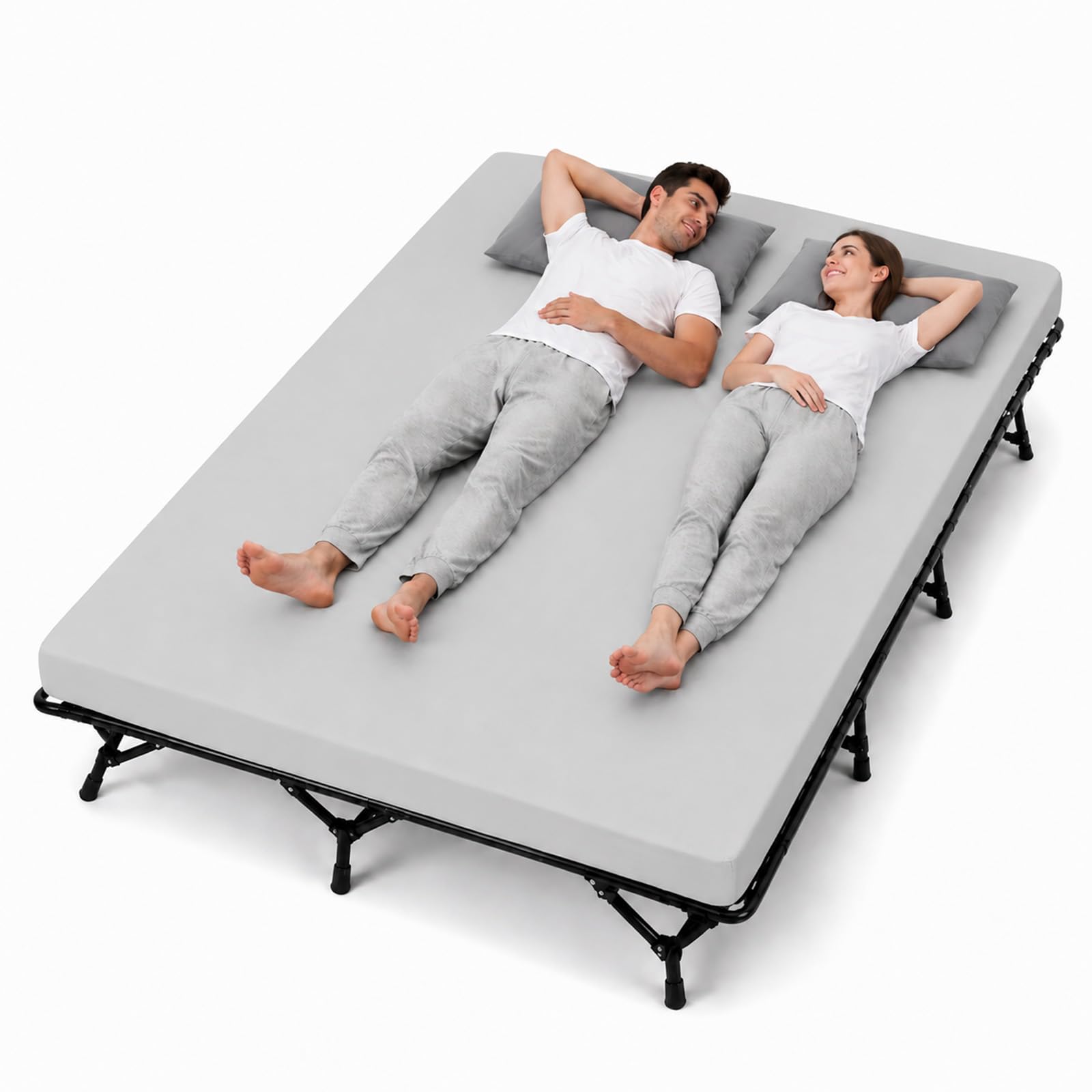 CYMULA Camping Cot Pad 2 Inch Memory Foam