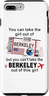 iPhone 7 Plus/8 Plus Flight Ticket Berkeley - Girl from Berkeley Boarding Pass Case
