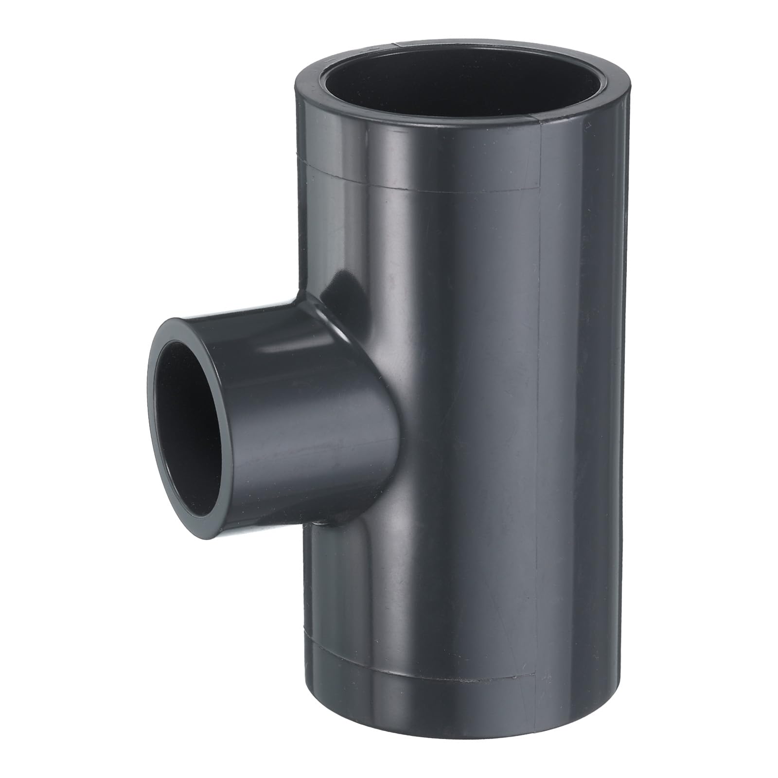 HARFINGTON Tee PVC Fitting 1-1/2 x 1/2" 3 Way Connector Furniture Build Grade Pipe Coupling Elbow Fittings for Sewer Plumbing Drain Pipe Water Supplies Build Garden