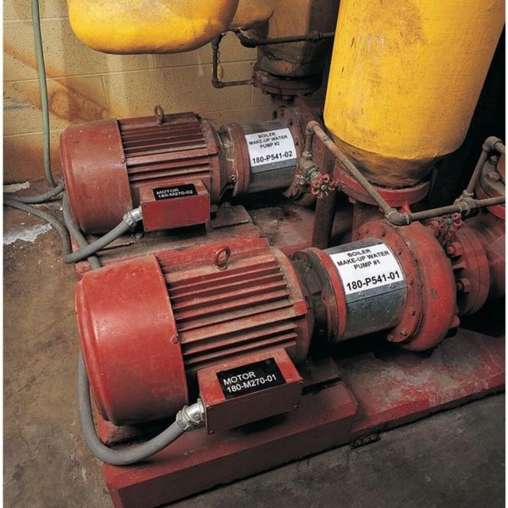 Brady 113110 GlobalMark 100' Length x 3" Width, B-595 Vinyl, White Indoor/Outdoor Tape