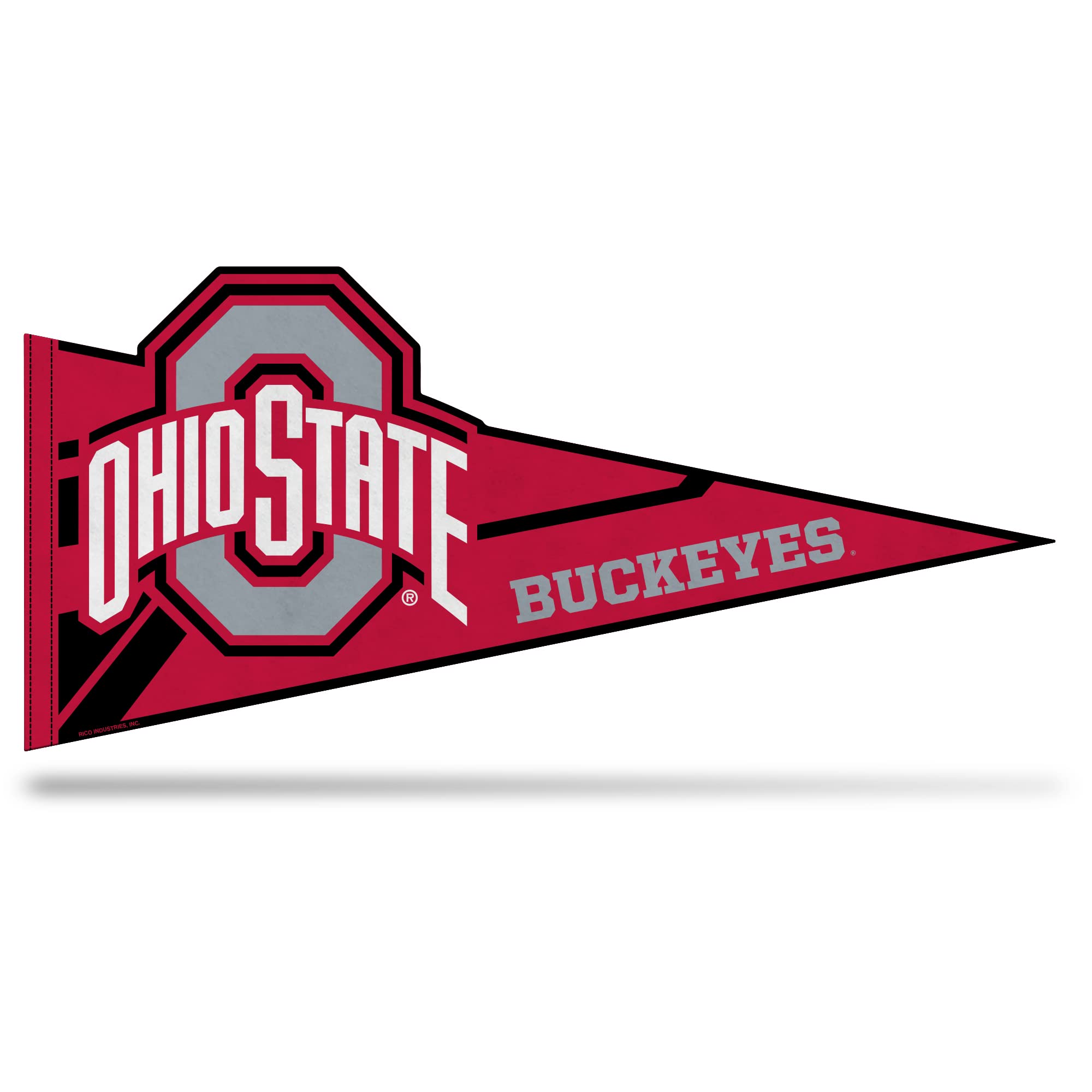 Fanion feutre Ohio State Buckeyes Rico Industries pour déco de chambre
