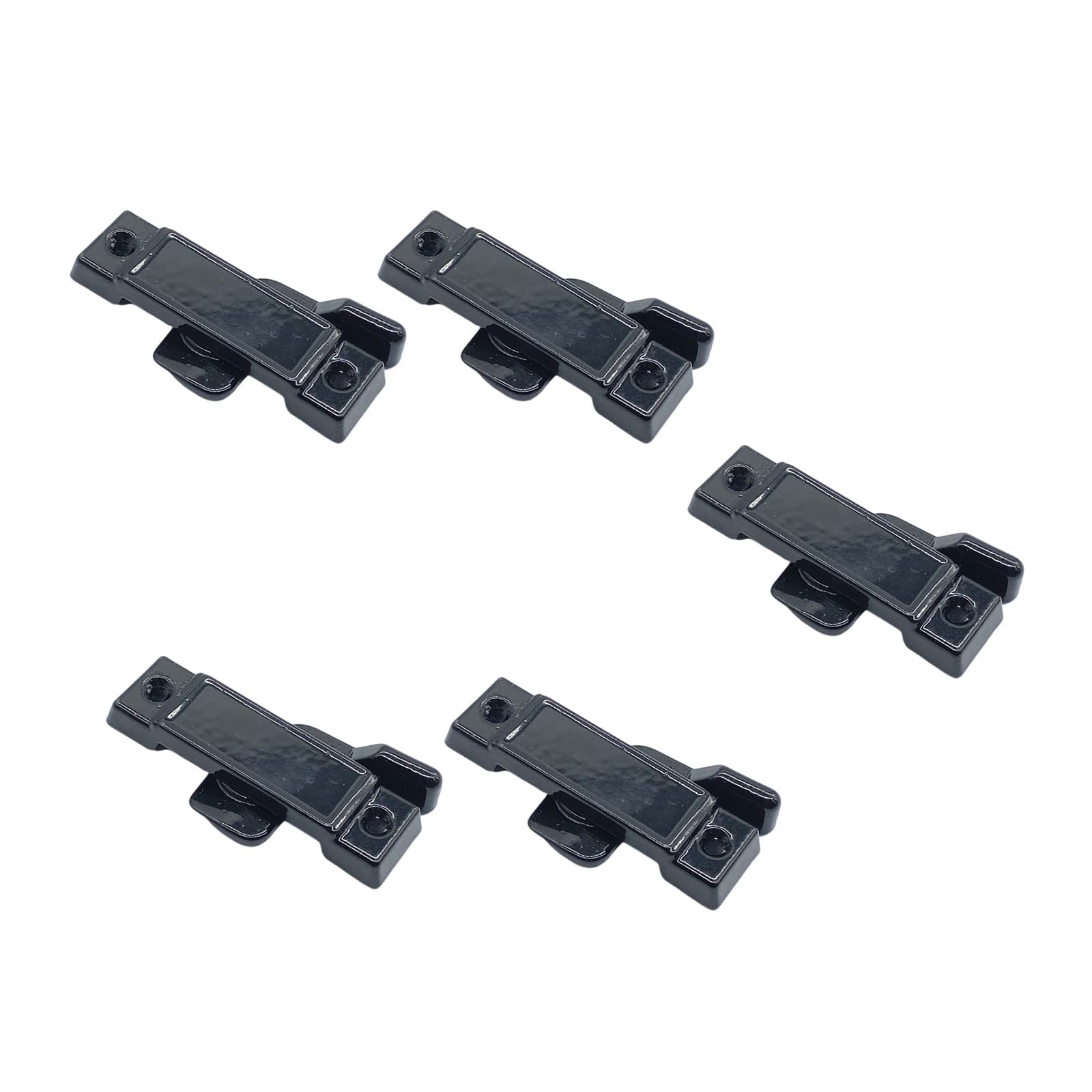 5 Metal Window Sash Replacement Security Latch Slide Hardware for Easy Installation for Vertical and Horizontal Slides
