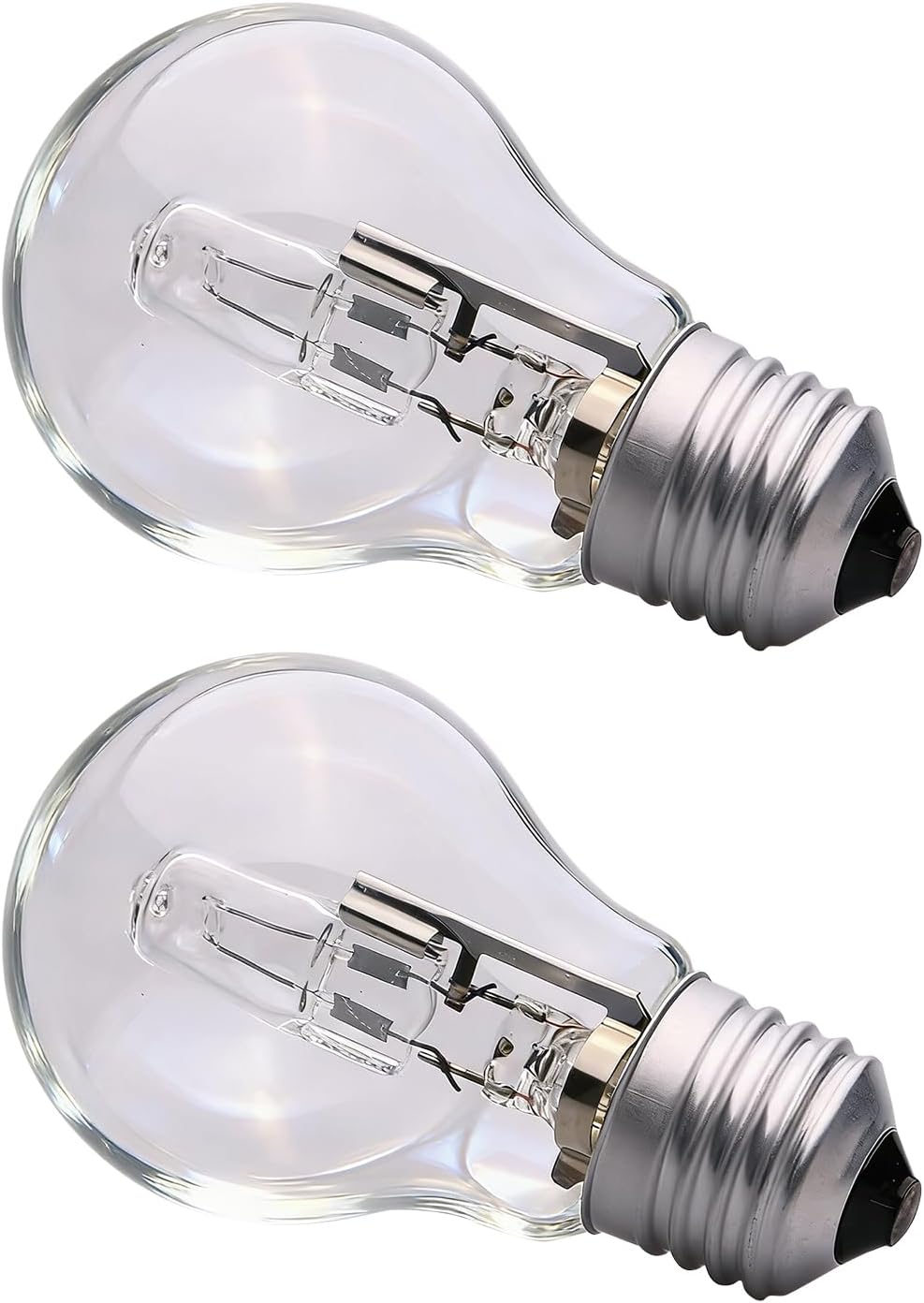 043168787963 78796 Halogen Light Bulbs 43 Watt A19 Halogen Light 120V E26 Thread for Types in Table Lamps and Enclosed Fixtures (2Pcs)