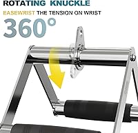 Vista 2 de POWER GUIDANCE Cable Machine Attachment, LAT Pulldown Attachments, Cable Attachments for Gym, Home Gym Accessories