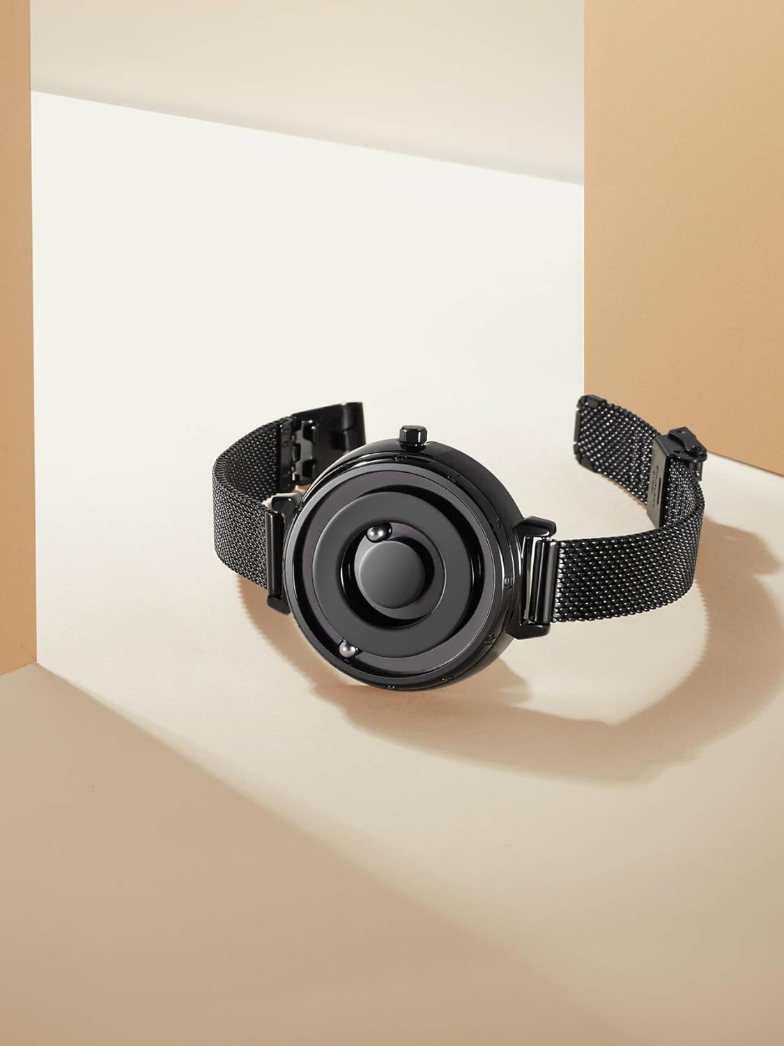 EUTOUR Magnetic Watches for Women|Unique No Hands Design with Gliding Magnet Beads|36mm Dial Analog Quartz Watch with 3ATM|11mm Stainless Steel Strap|Women's Fashion Accessories|Gifts for Her