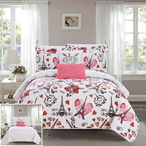 Chic Home Grand Palais Paris Inspired Quilt Set #TOP13