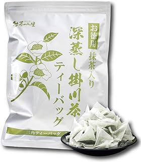 茶つみの里 お徳用抹茶入り深蒸し茶 ティーバッグ 2.5g×100個入 ティーパック 100包 緑茶 お茶