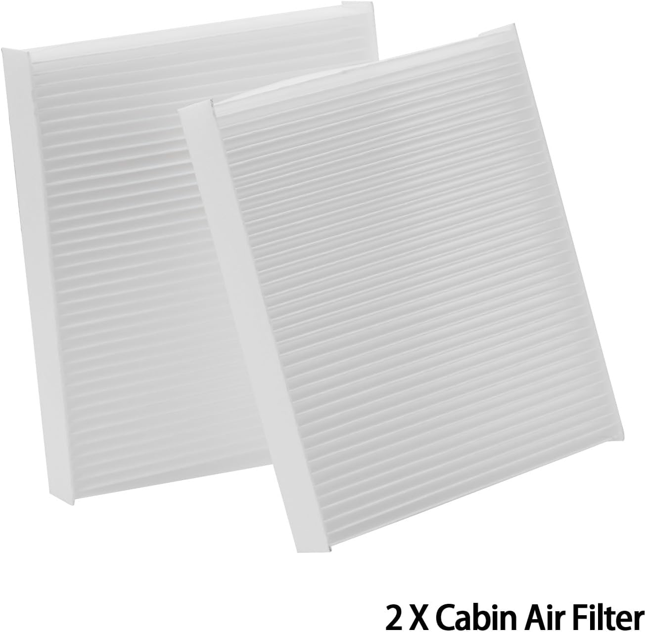 CY08221P Cabin Air Filter Compatible with Kenworth T680 T880 Peterbilt 567 579 Cummins ISX ISXG Replaces# X1987001 PA30093 AF55839 PA4405 (2Pcs)