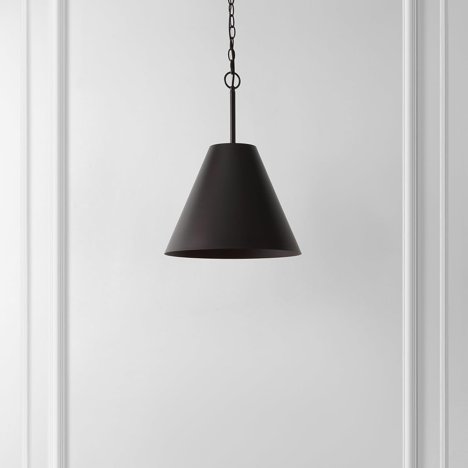 SAFAVIEH Lighting Collection Jenner Oil-Rubbed Bronze Adjustable Pendant Hanging Light Fixture, Ideal for Dining Room, Kitchen Island, Entryway (LED Bulb Included)